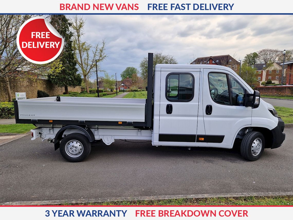 Vauxhall Movano 3500 Heavy L3 Diesel FWD 2.2 Turbo D 140ps Crew Cab Dropside