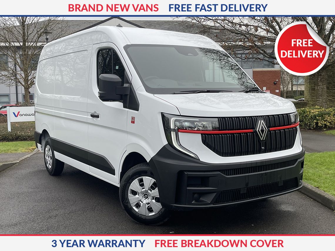 Renault MASTER MWB DIESEL FWD MM35 Blue dCi 150 Extra Medium Roof Van
