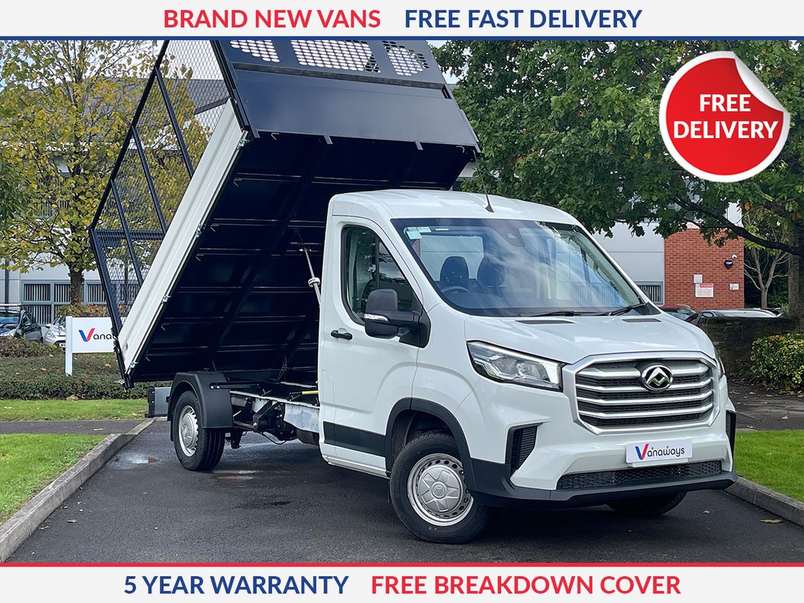 Maxus Deliver 9 LWB Diesel RWD Caged Tipper