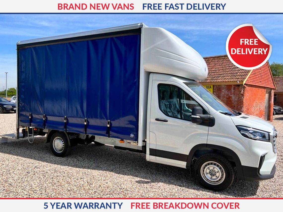 Maxus Deliver 9 LWB Diesel RWD 2.0 D20 150 DRW Curtain Side