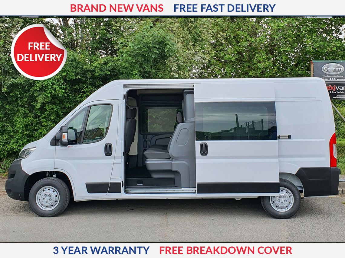 Fiat Ducato 35 L3 Diesel 2.2 Multijet 140 H2 Crew Van