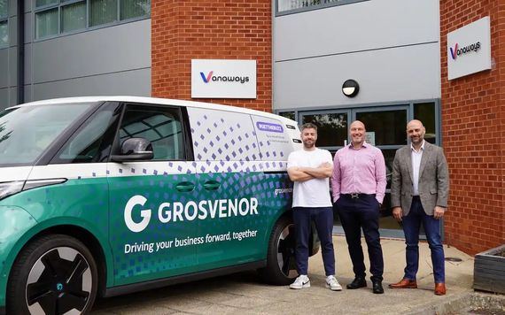 Vanaways' Partnership With Grosvenor Drives Electric Van Adoption