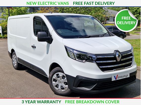 Renault TRAFIC E-TECH LWB ELECTRIC LL30 90kW 52kWh Advance Van Auto