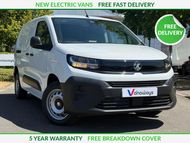 Vauxhall Combo Cargo XL Electric 100kW Prime 52kWh H1 Van Auto