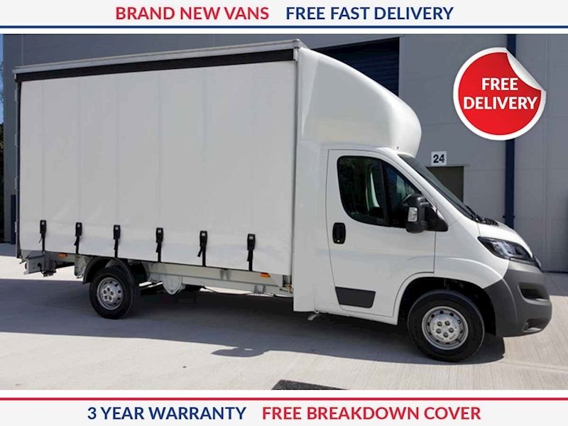 Citroën Relay 35 L3 Diesel 2.0 BlueHDi Curtain Side