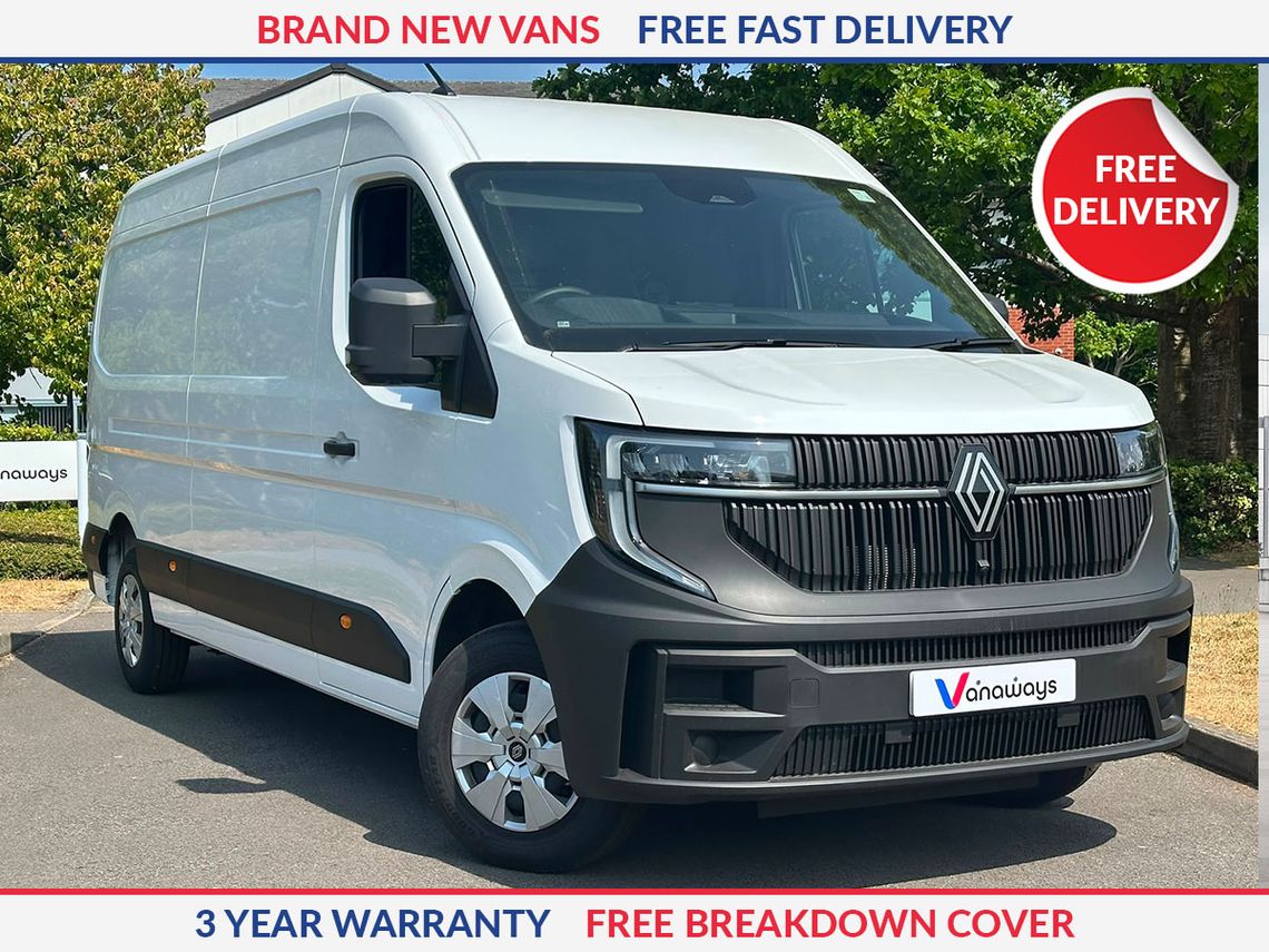 Renault MASTER MWB DIESEL FWD MM35 Blue dCi 130 Extra Medium Roof Van