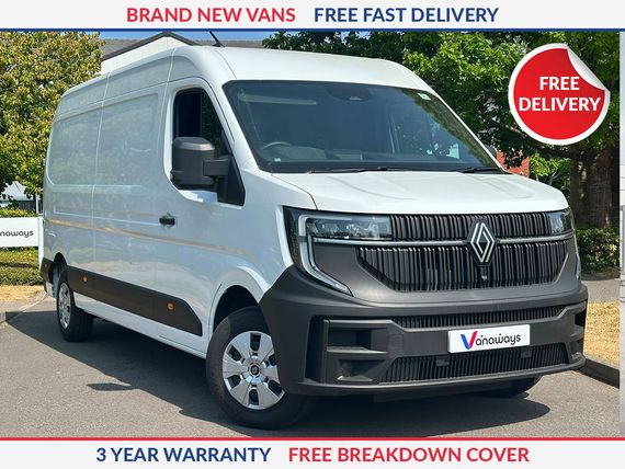 Renault MASTER MWB DIESEL FWD MM35 Blue dCi 130 Extra Medium Roof Van