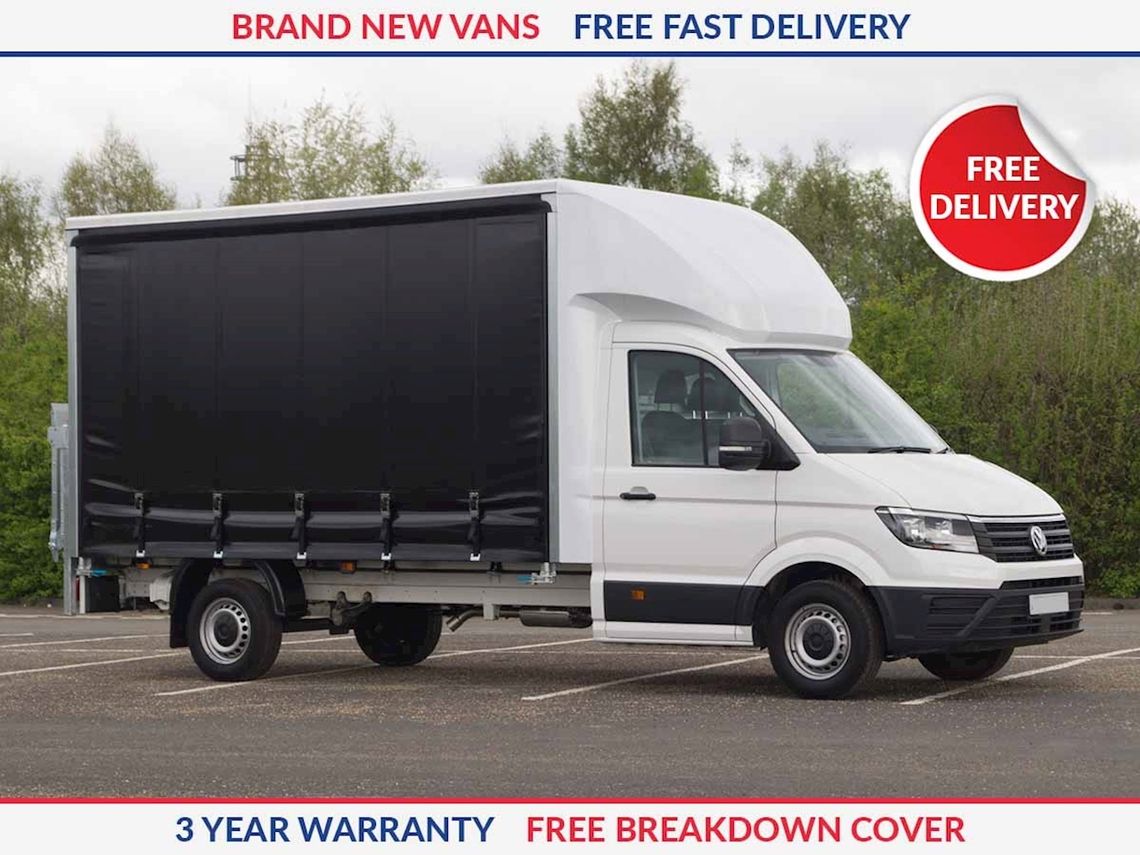 Volkswagen Crafter CR35 LWB Diesel FWD 2.0 TDI 140PS Commerce Business Curtain Side