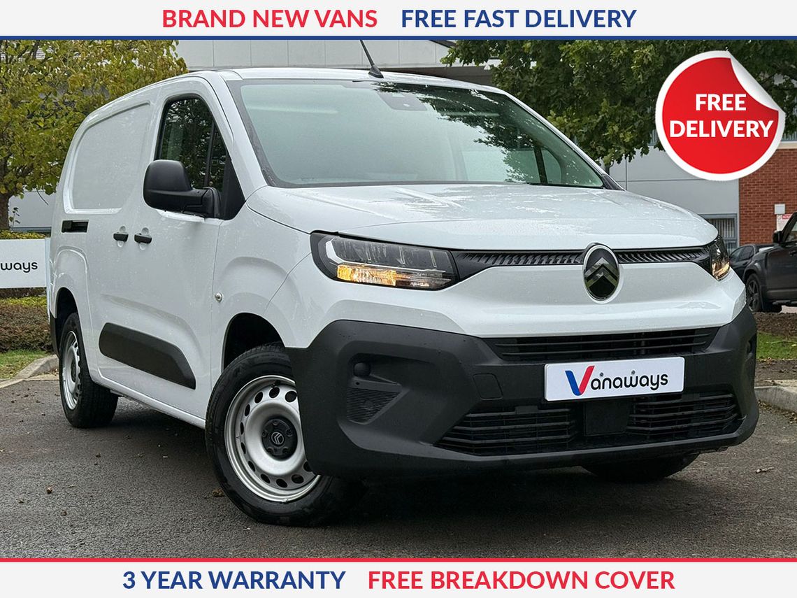 Citroën Berlingo XL Diesel 1.5 BlueHDi 100ps 850kg Crew Van Enterprise