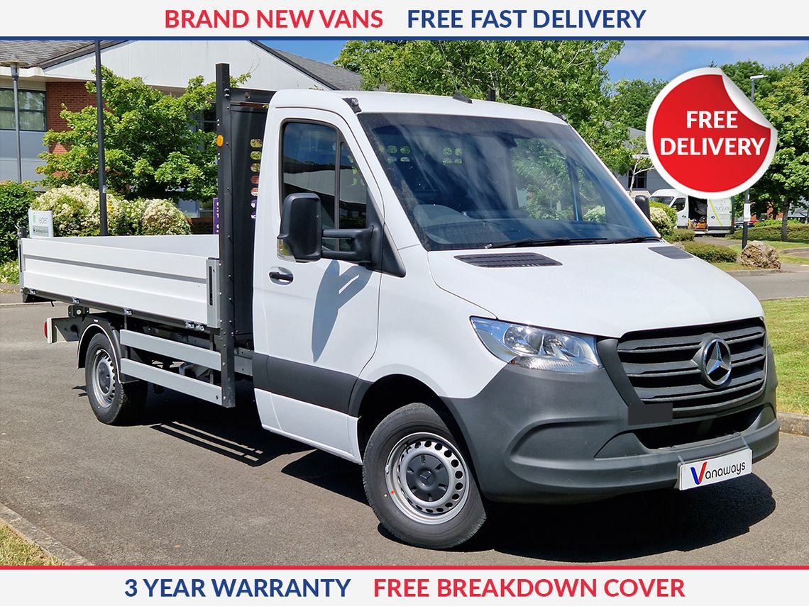 Mercedes-Benz Sprinter 317CDI L3 Diesel RWD 3.5t Dropside