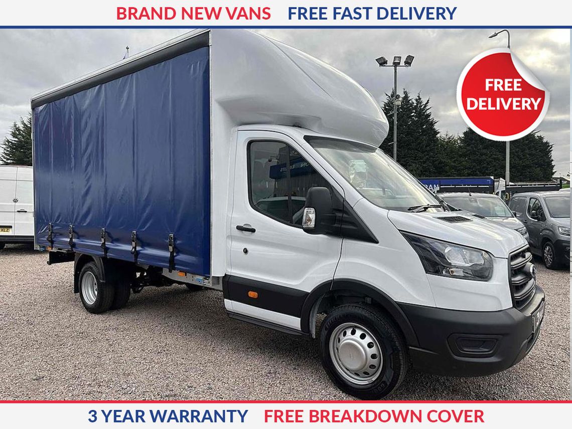 Ford Transit 350 L3 Diesel FWD Curtain Side