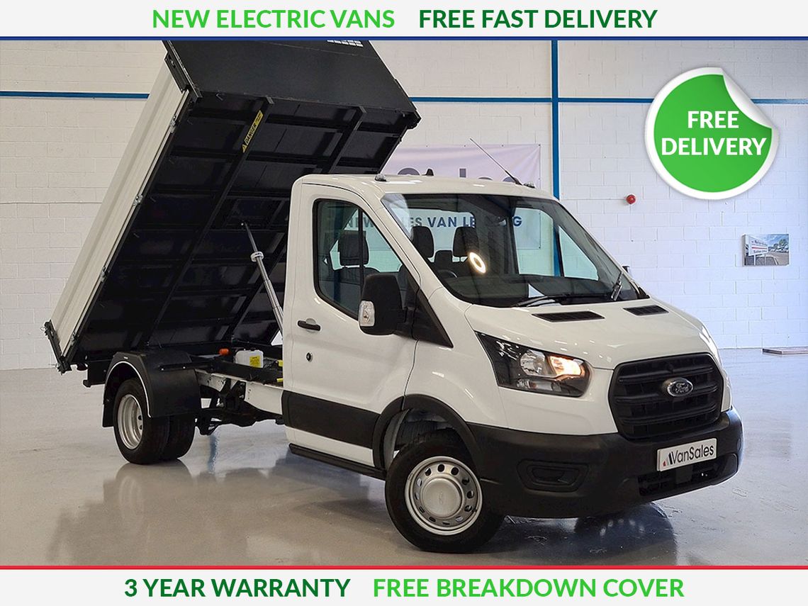 Ford E-Transit 350 L3 RWD 135kW 68kWh Leader Tipper [1 Way] Auto