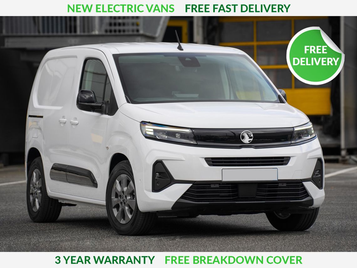 Vauxhall Combo Cargo XL Electric 100kW Pro 52kWh H1 Van Auto