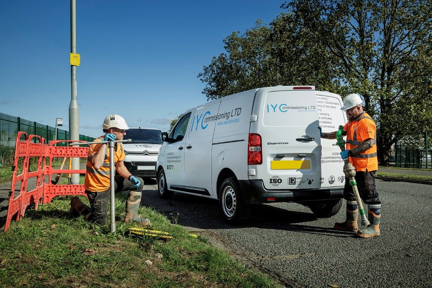 IY Commissioning pipes in a new fleet from Vanaways