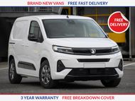 Vauxhall Combo Cargo Diesel 1.5 Turbo D 130ps Prime H1 Van Auto