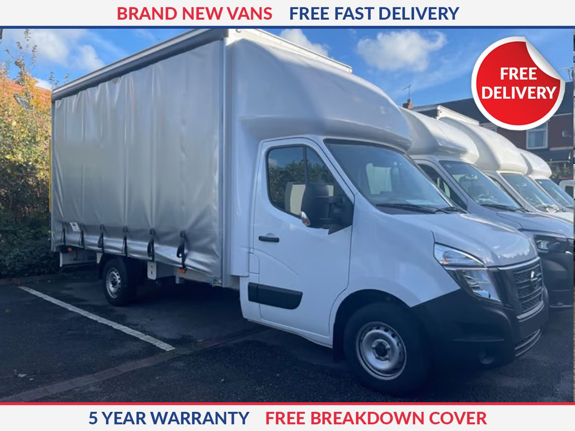 Nissan Interstar F35 L3 Diesel 2.0 dci 130ps Curtain Side