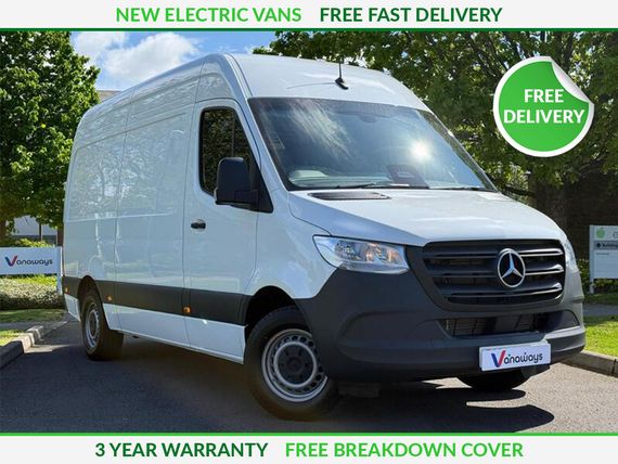 Mercedes-Benz eSprinter 320 L2 Electric RWD 150kW 81kWh Pro Van Auto