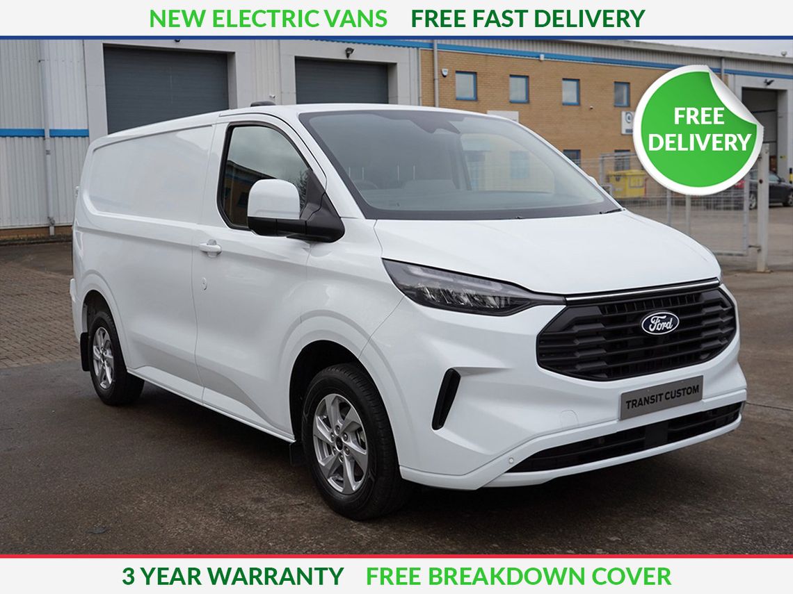 Ford E-Transit Custom 320 L2 RWD 210kW 65kWh H1 Double Cab Van MS-RT Auto