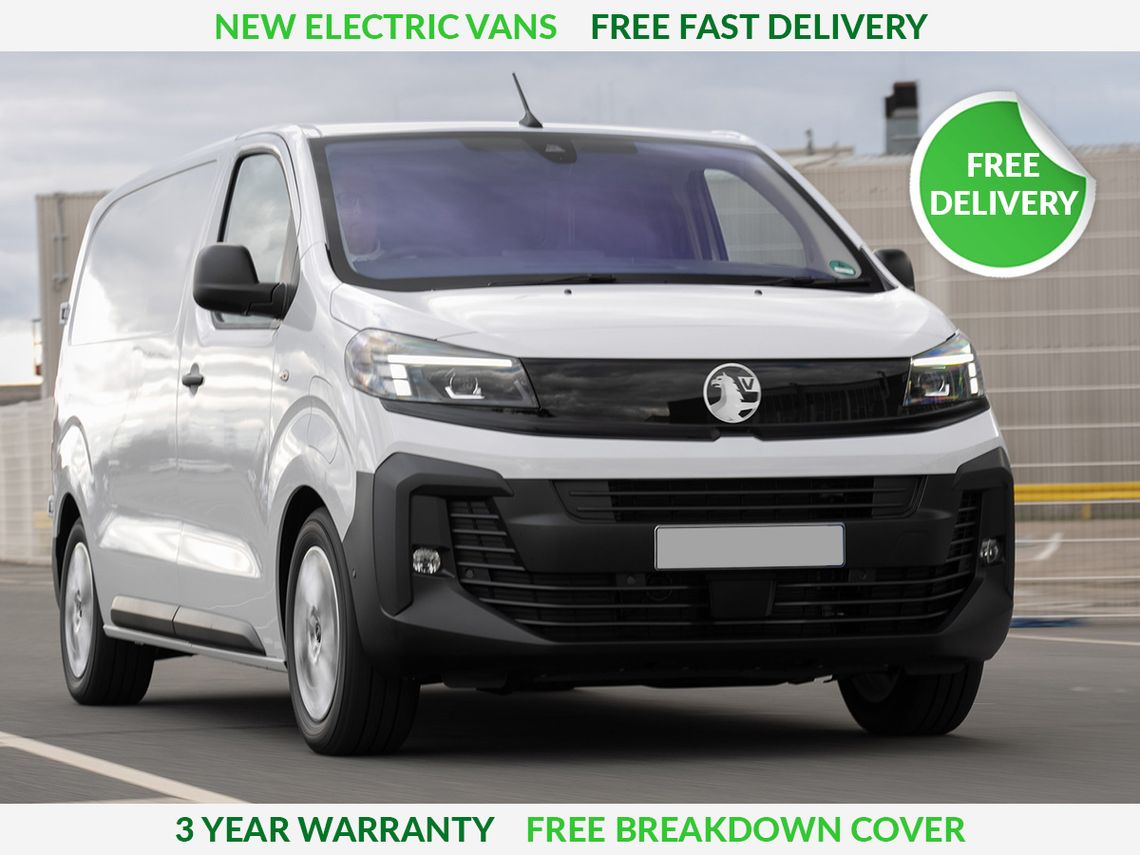Vauxhall Vivaro Electric 100kW 75kWh Prime H1 Platform Cab Auto