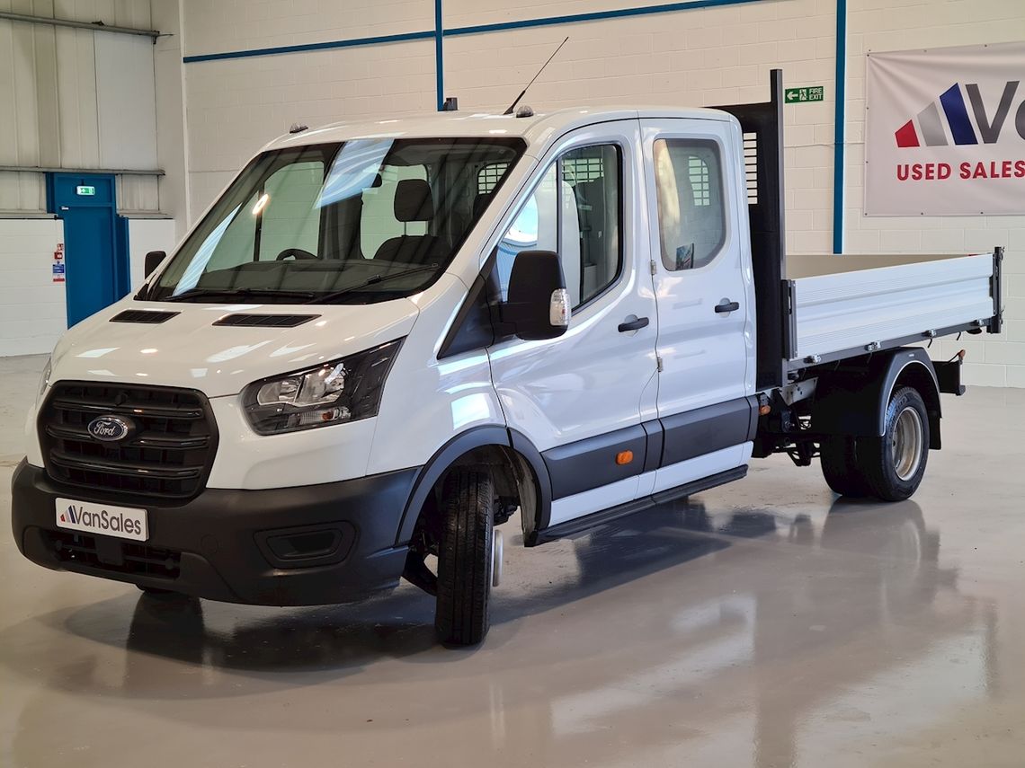 Ford Transit 350 L3 Diesel RWD 2.0 EcoBlue 130ps Leader D/Cab Tipper [1 Way]