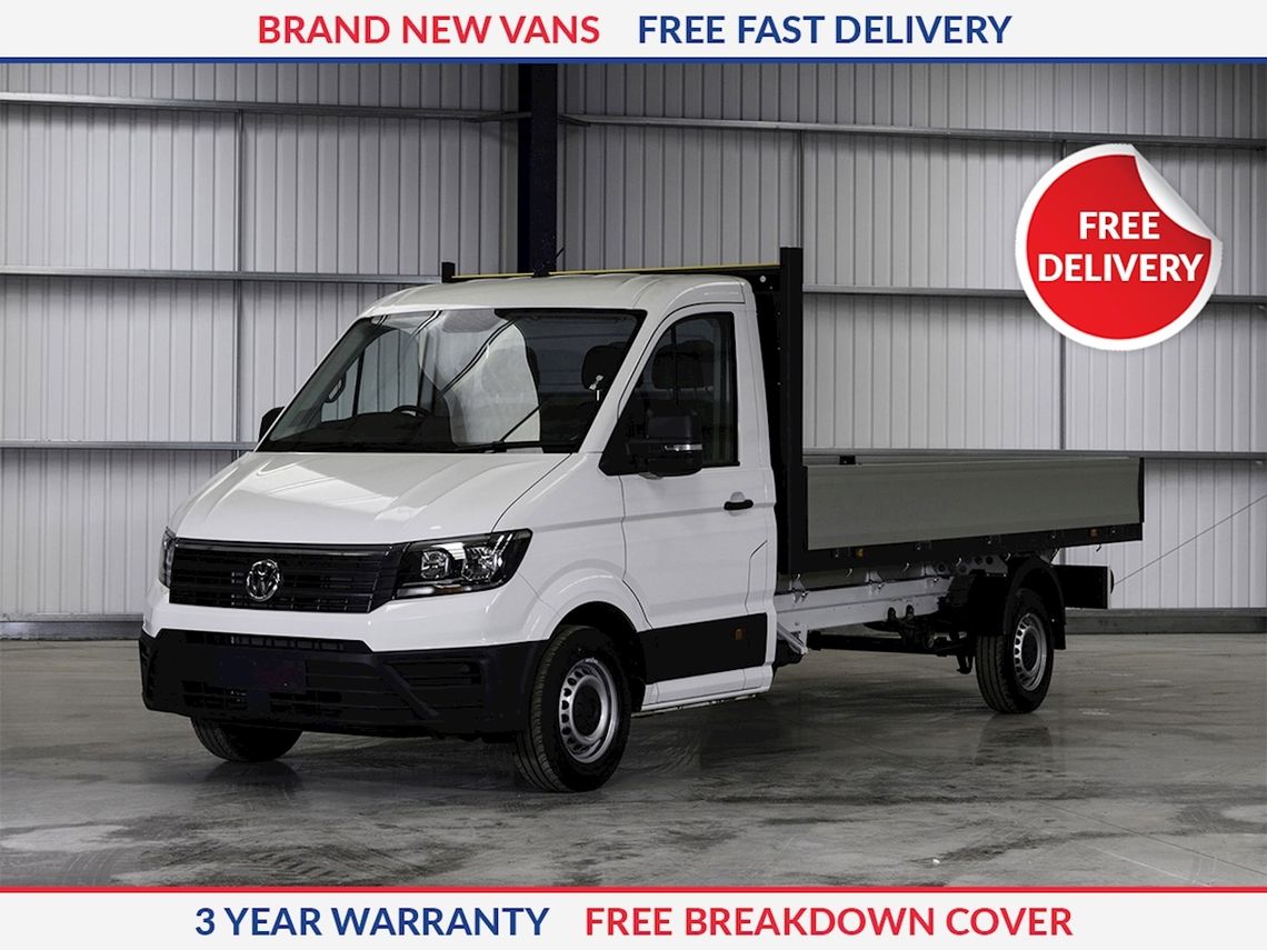 Volkswagen Crafter CR35 LWB Diesel FWD 2.0 TDI 140PS Commerce ETG Dropside
